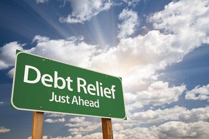 debt-relief-just-ahead-sign2